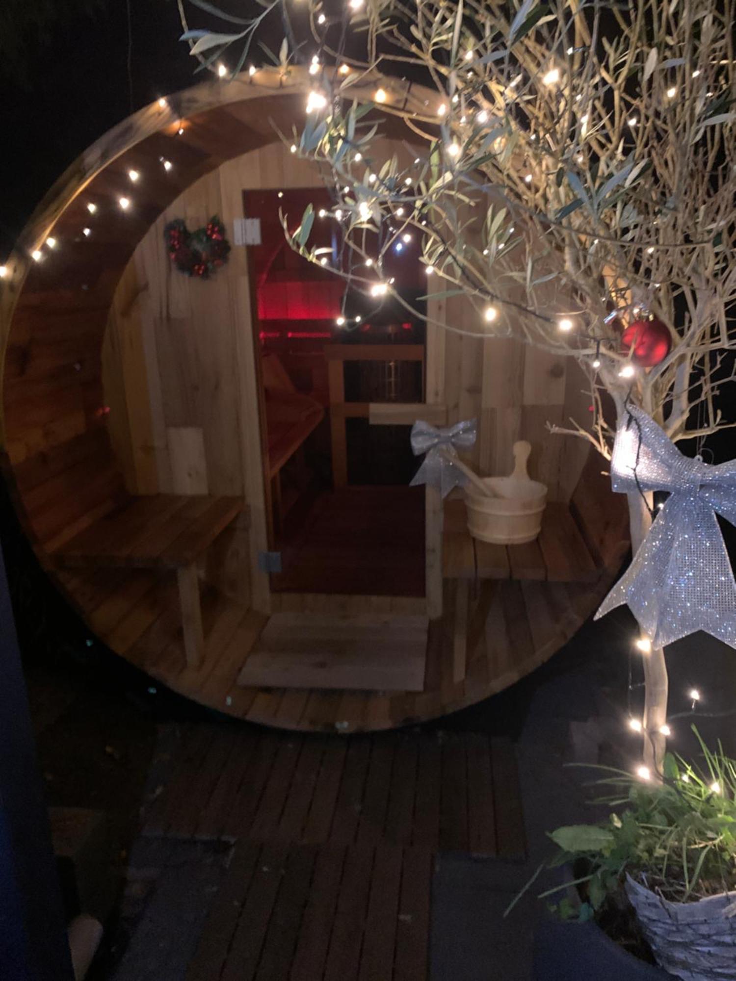 Romantisch Wellness Appartement Met Prive Hottub Sauna Gamesroom Den Ham Exteriör bild